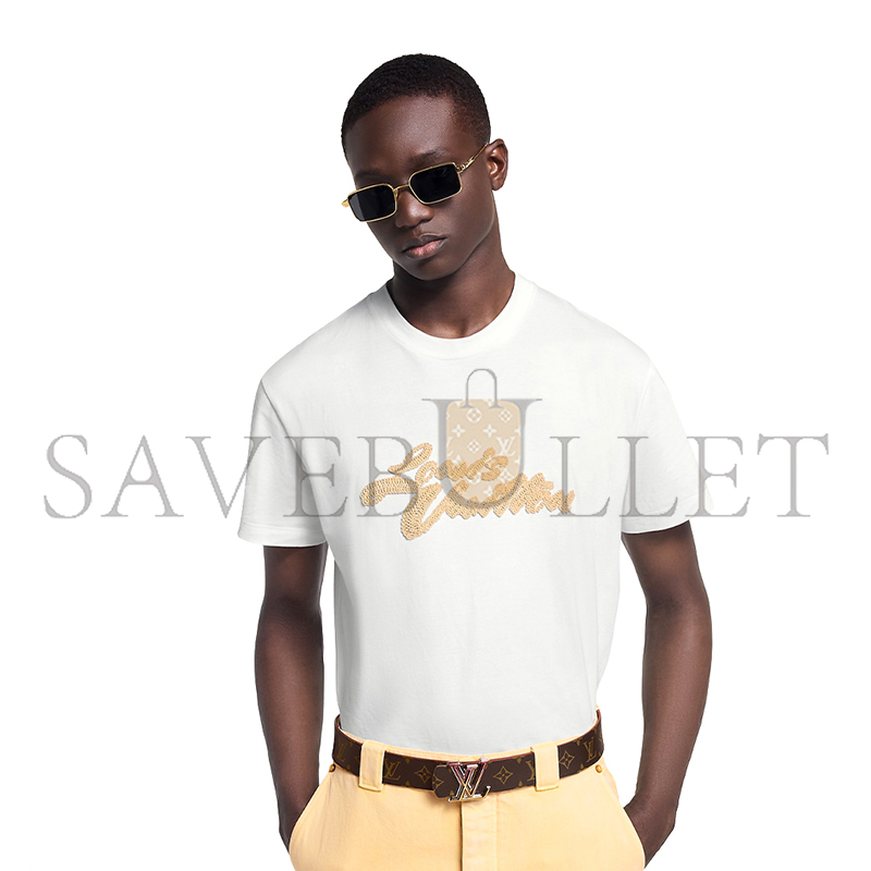 l0vis Vvtt0n embroidered signature t-shirt 1ahw87